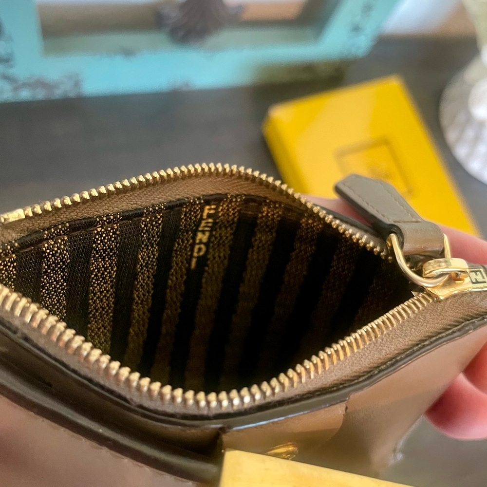 Fendi Roma Leather Compact Wallet - Picture 8 of 12